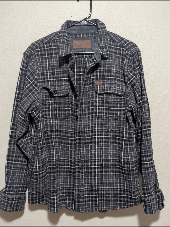 Orvis Other - Orvis Black and White Plaid Casual Button-Down Shirt